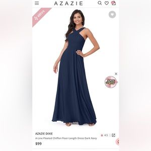 Azazie bridesmaid dress